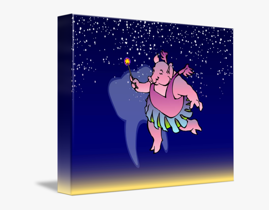 The Tooth Fairy Pig - Cartoon, HD Png Download