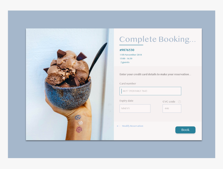 Daily Ui - Gelato, HD Png Download