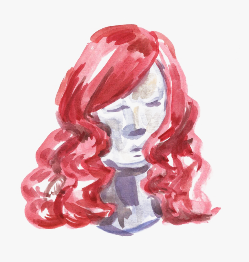 Illustration By Arthur Johnstone - Red Hair, HD Png Download