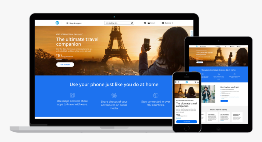 Att Website Design Kristin Hawley Nyc Graphic Designer, HD Png Download