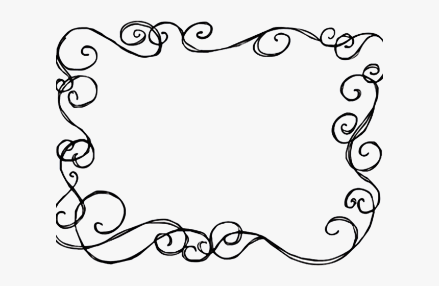 Black Swirl Border - First 20 Days Of Reading Workshop Fountas, HD Png Download