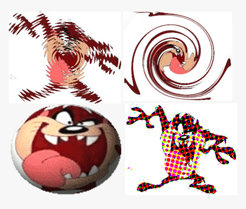 Students Used Images From Popular Culture, Netbook - Tasmanian Devil Looney Tunes, HD Png Download