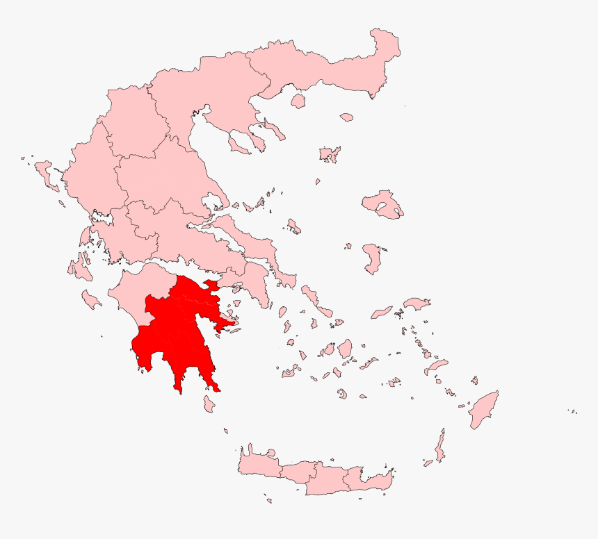 Fish On Greece Map, HD Png Download