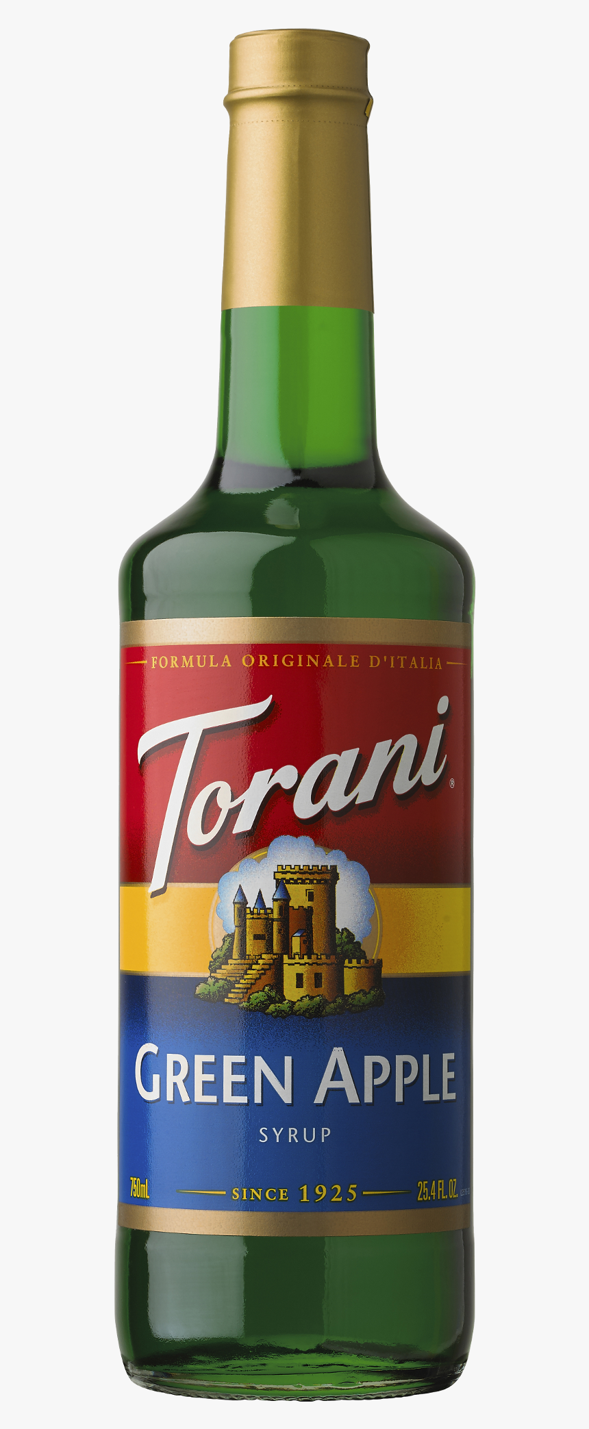 Green Apple Syrup 750ml 2048px, HD Png Download