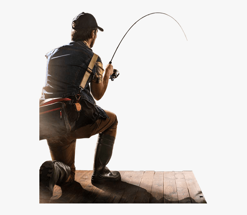 Pole Vector Fly Fishing - Fishing, HD Png Download