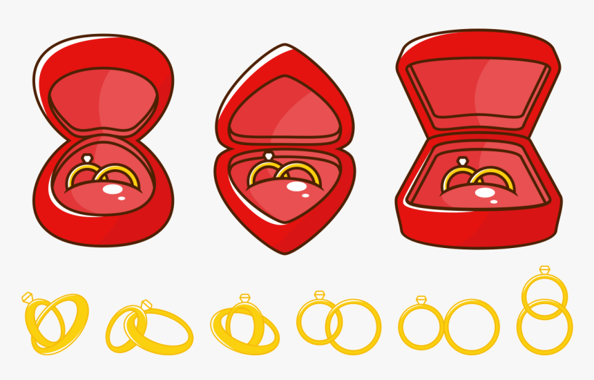 Anillo De Boda Del Vector - Wedding Ring, HD Png Download