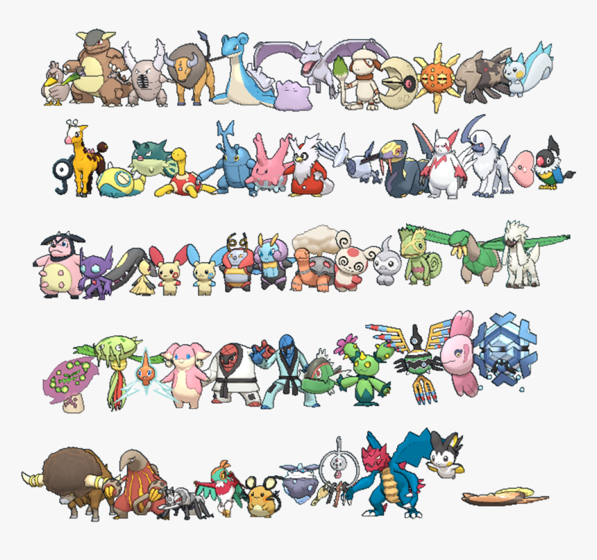 Pokemons Que Não Tem Evolução, HD Png Download