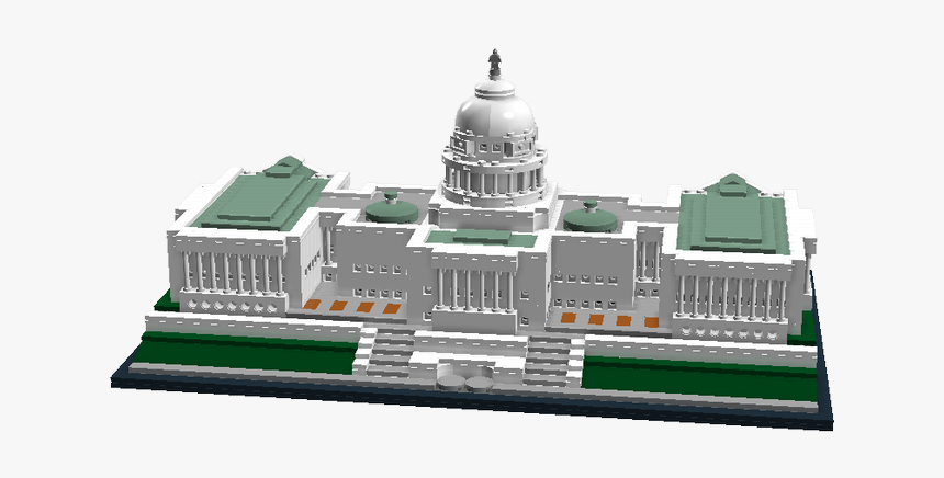 Us Capitol Building Legos, HD Png Download