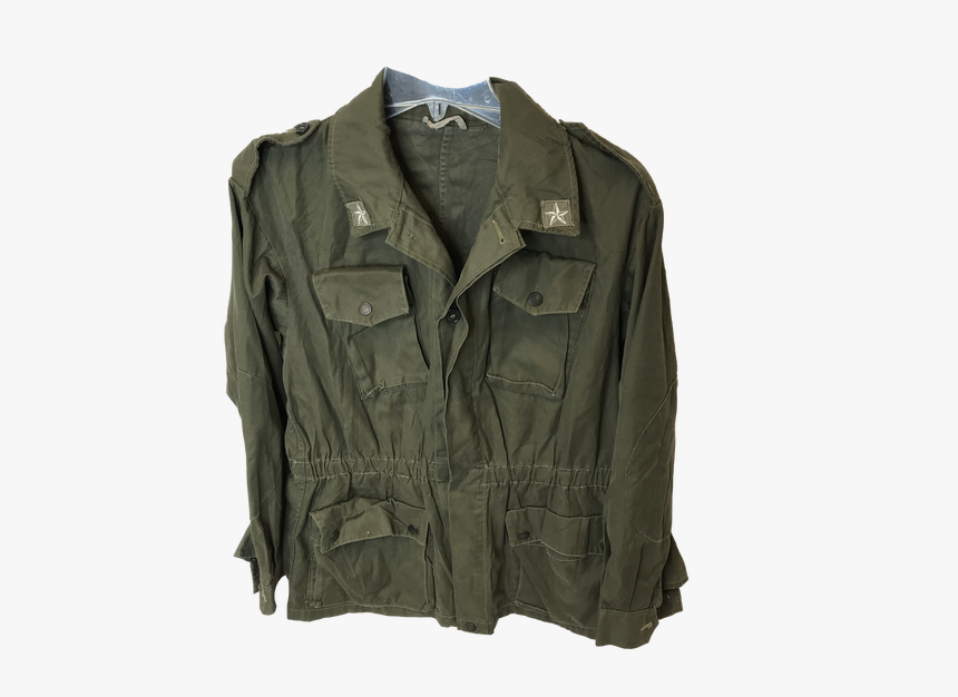 Vintage Italian Army Field Jacket - Pocket, HD Png Download