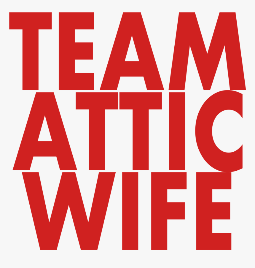 Team Attic Wife Red - Circle, HD Png Download
