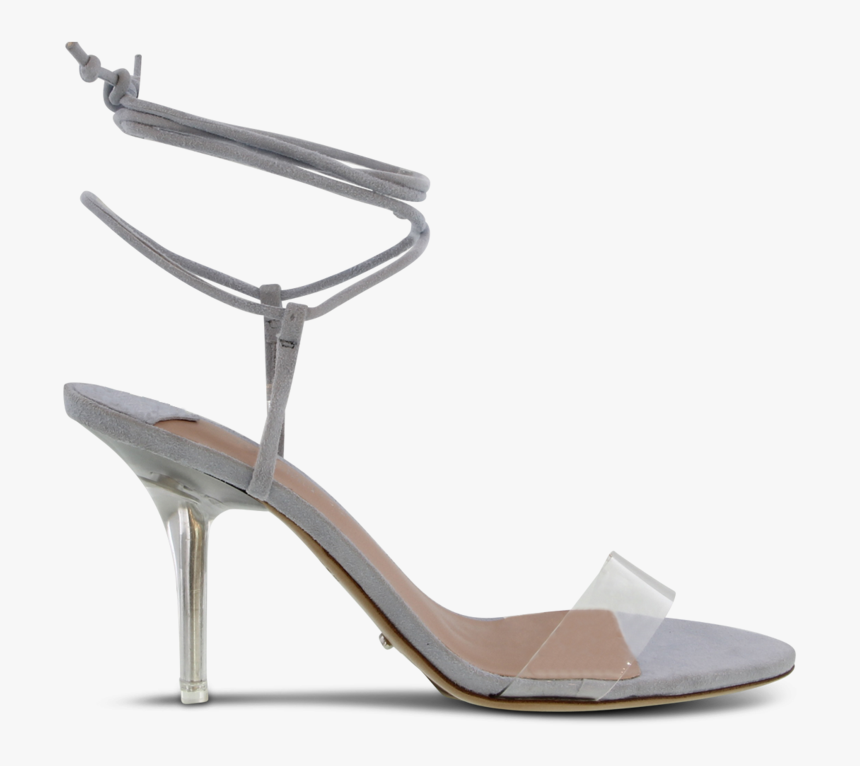 Isla Dusty Blue Kid Suede Default - High Heels, HD Png Download