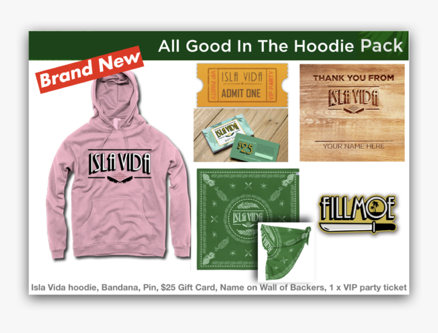 All Good In Hoodie Pack - Hoodie, HD Png Download