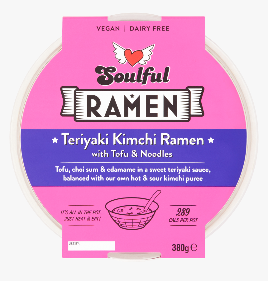 Teriyaki Kimchi Ramen - Packaging And Labeling, HD Png Download