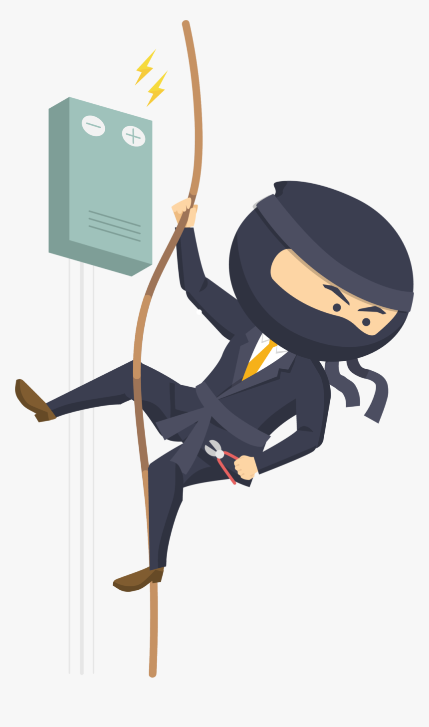 34 Electrician - Illustration, HD Png Download
