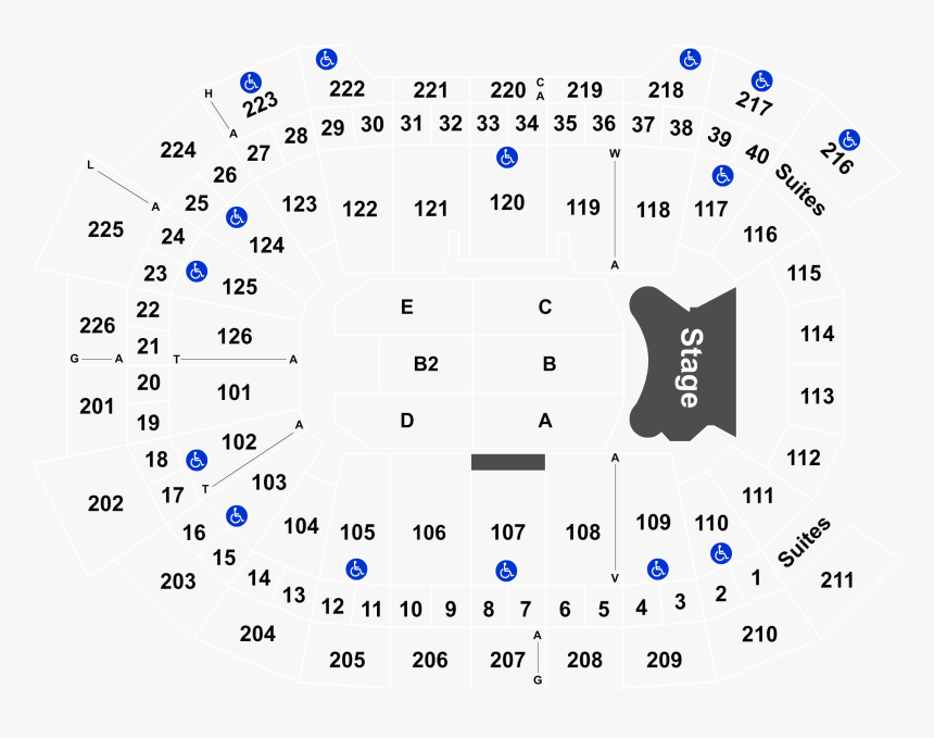 Giant Center Hershey Pa Rows Seating, HD Png Download