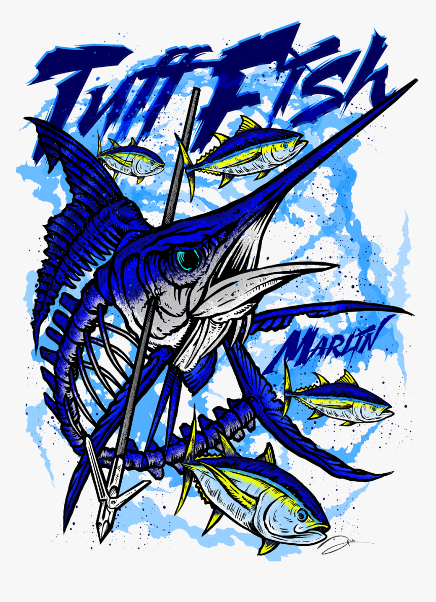 Atlantic Blue Marlin , Png Download - Fishing, Transparent Png