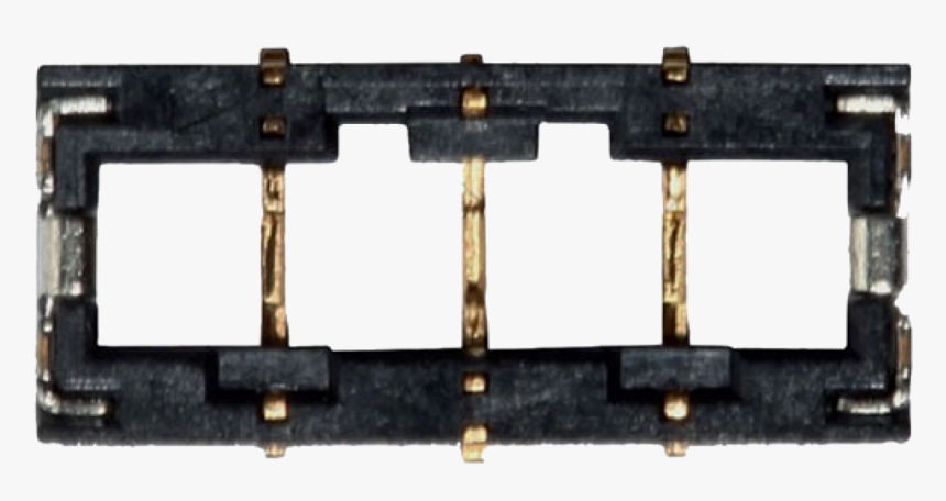 Microspareparts Battery Connector On Board Original - Connettore Batteria Iphone 5s, HD Png Download