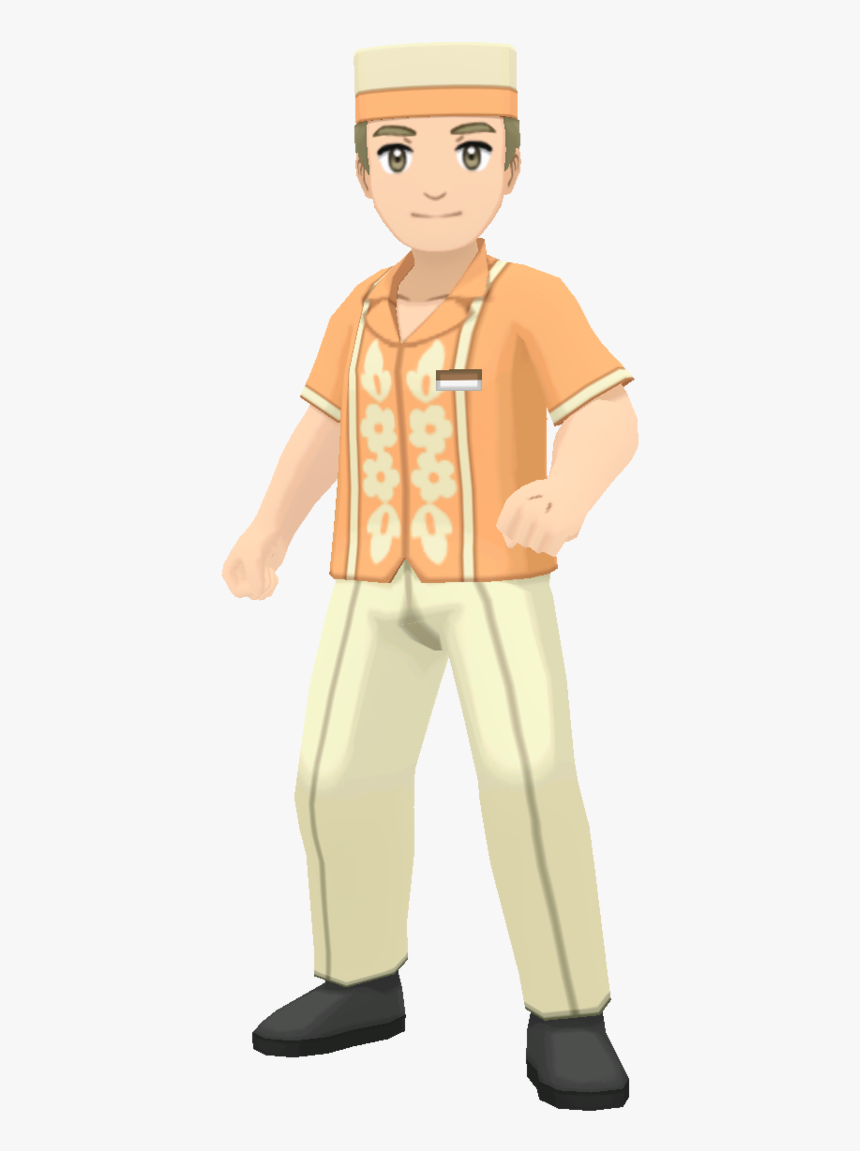 Pokemon Bellhop Trainer Class, HD Png Download