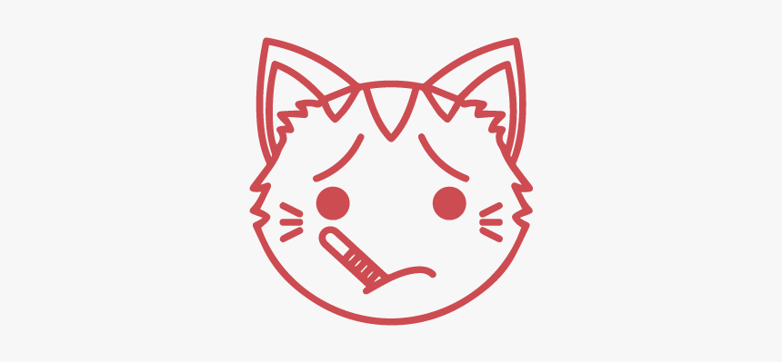 Sick Pee Poop Purr - Cat Angry Face Icon, HD Png Download