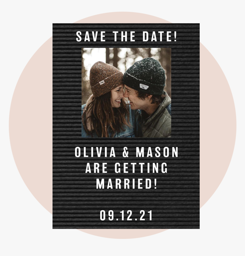 Savethedate - Save The Date Letter Board, HD Png Download