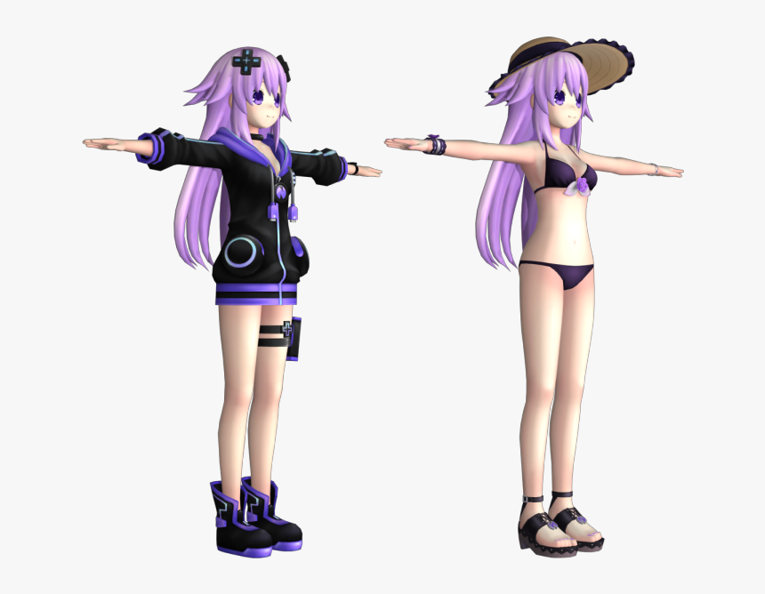Download Zip Archive - Megadimension Neptunia Vii Models, HD Png Download