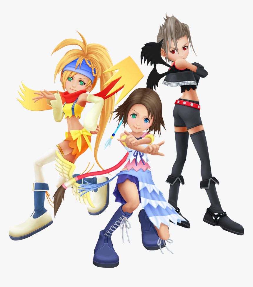 Final Fantasy X 2 Kingdom Hearts, HD Png Download