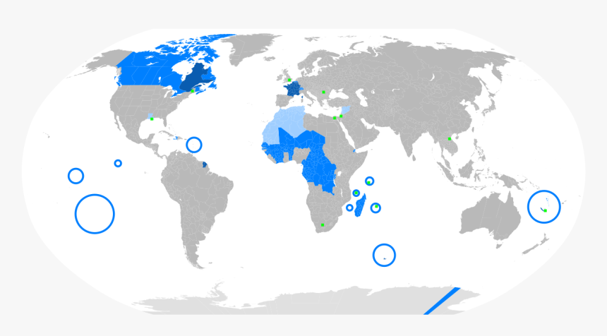Map Of France And Canada, HD Png Download
