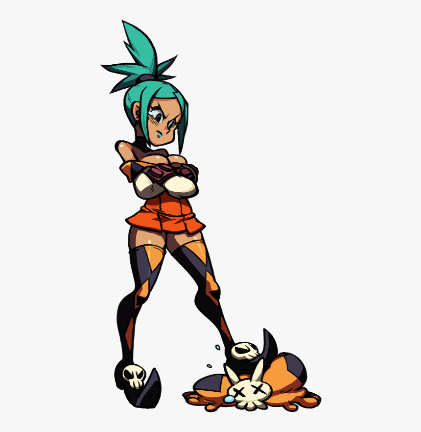 Cerebella Skullgirls Character Design , Png Download - Plants Vs Zombies Skullgirls, Transparent Png