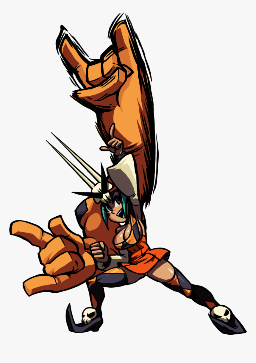 Skullgirls Cerebella Devil Horns , Png Download - Skullgirls Cerebella Devil Horns, Transparent Png