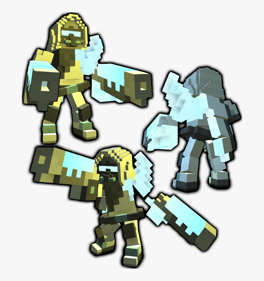 Trove Gunslinger Snow Costume, HD Png Download