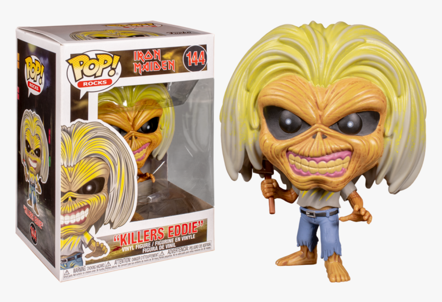 The Number Of The Beast Eddie - Pop Vinyl, HD Png Download