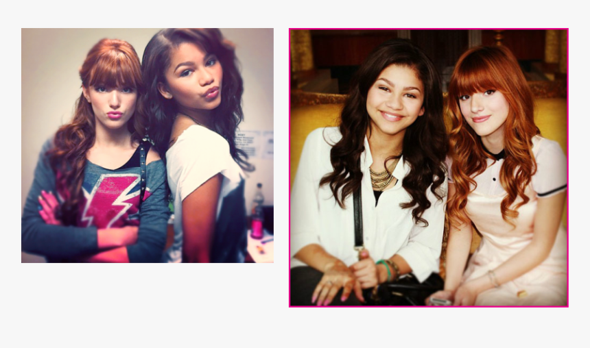 Picture - Zendaya And Bella, HD Png Download