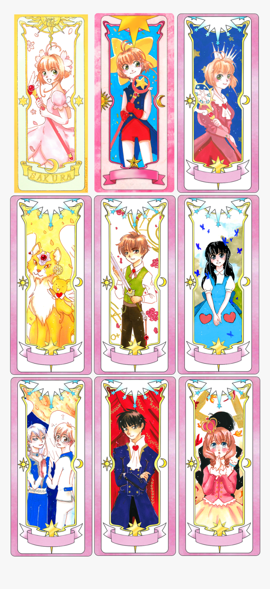 Card Captor Sakura Bookmark, HD Png Download