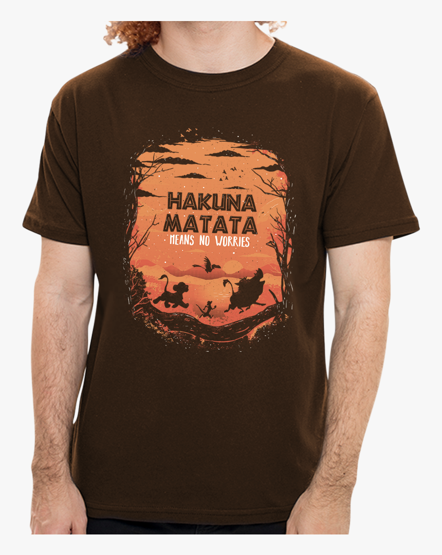 Camiseta Hakuna Matata , Png Download - Hakuna Matata It Means No Worries, Transparent Png