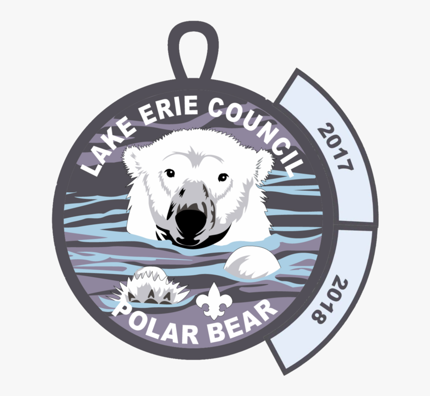 Polar Bear With Years - American Eskimo Dog, HD Png Download