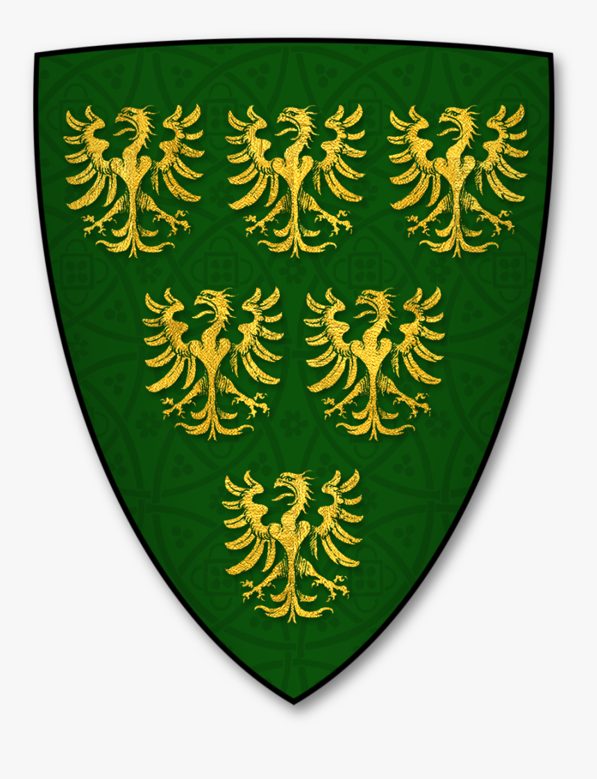 Parliamentary Roll Shield 0003 Le Counte De Cornewaille - Emblem, HD Png Download
