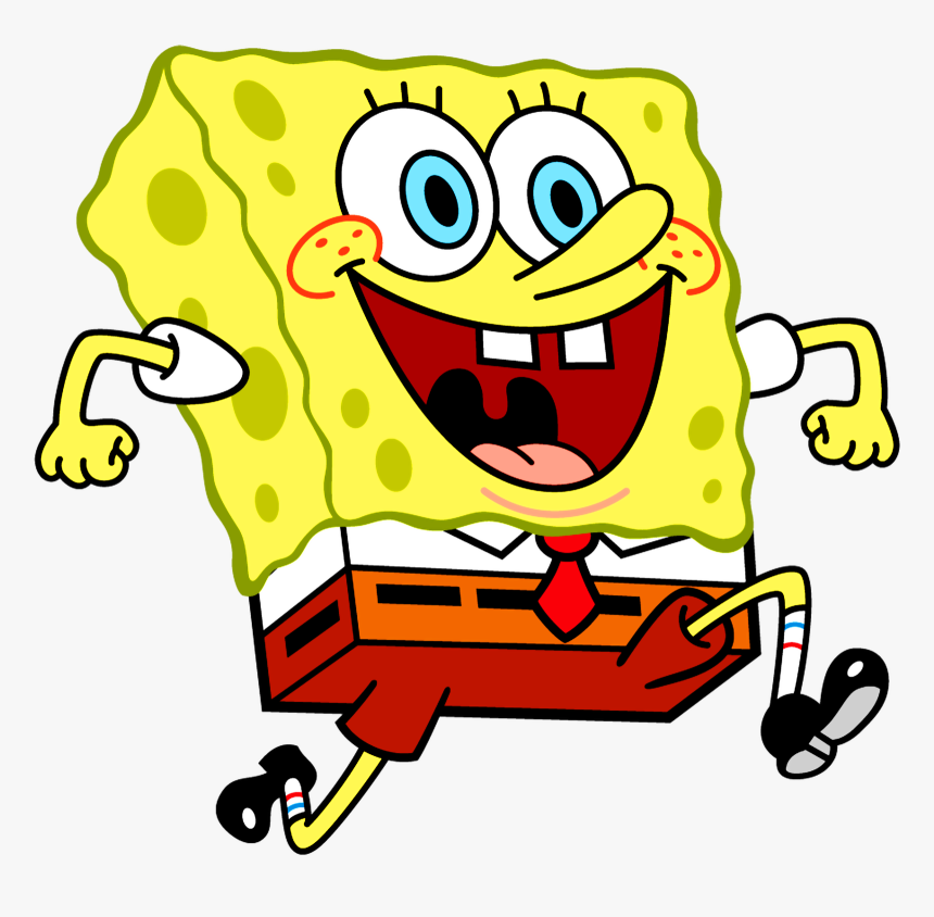 Clipart Png- Funny Cartoon Heroes - Spongebob Squarepants, Transparent Png