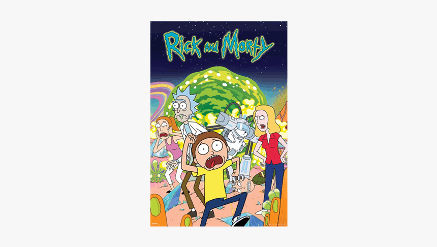 Rick And Morty Official Poster, HD Png Download