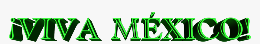 Marco Letras Viva Mexico Png, Transparent Png