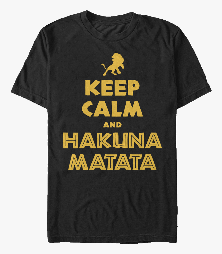 Lion King Keep Calm T-shirt - Active Shirt, HD Png Download