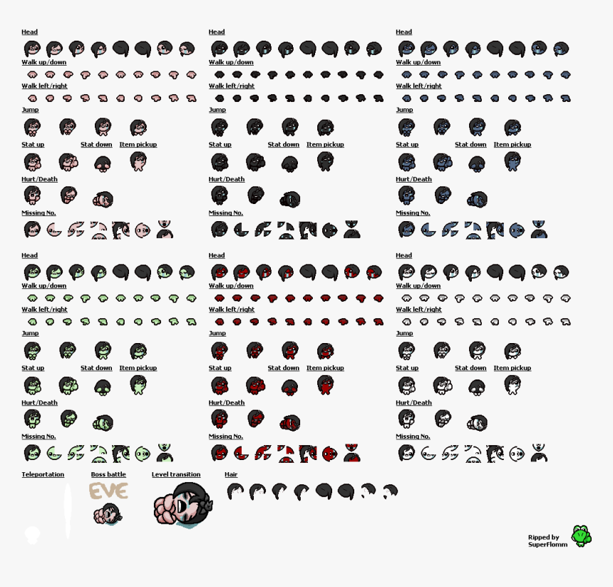 Return To Game - Sprites The Binding Of Isaac, HD Png Download