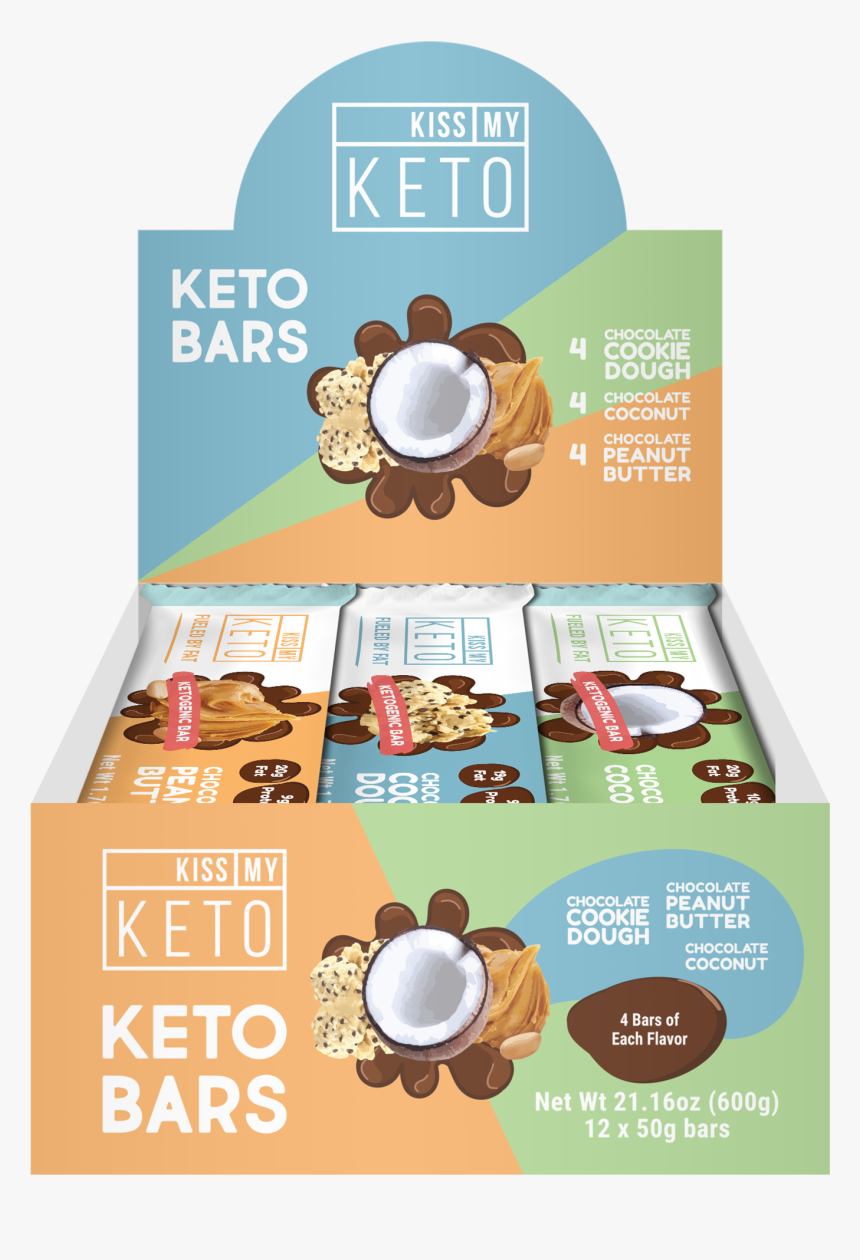 Keto Cookie Dough Bars, HD Png Download