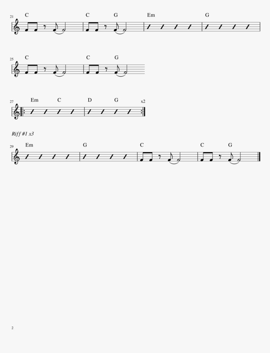 Heart Of Gold - Sheet Music, HD Png Download