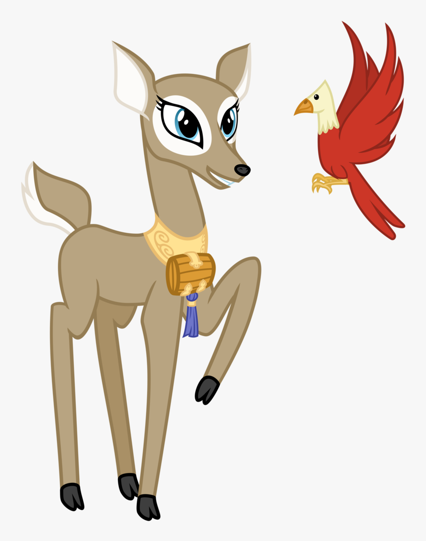 Artist Cheezedoodle Bird - My Little Pony Deer, HD Png Download