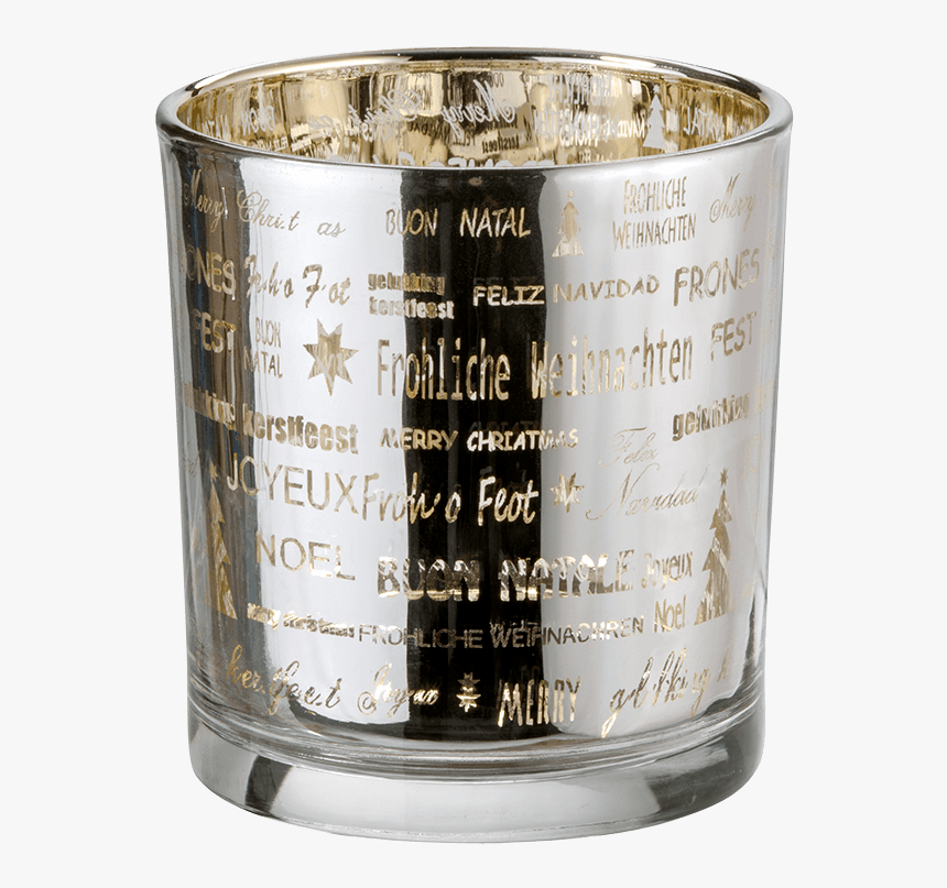 Tealight Glass Merry Christmas , 8cm, HD Png Download