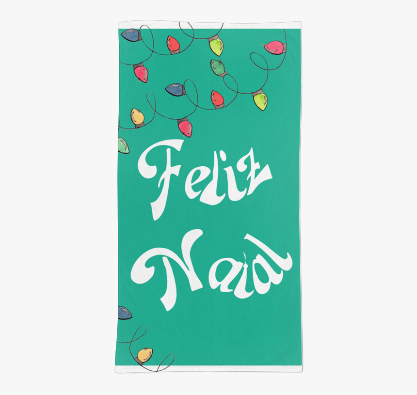 Toalha Feliz Natal De Thais Melona - Christmas Day, HD Png Download