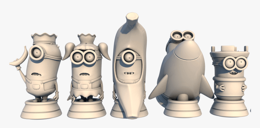 Minion 3d Game Piece, HD Png Download