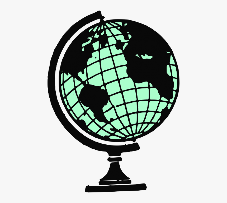 Globe Earth Navigation - Clipart Globe, HD Png Download