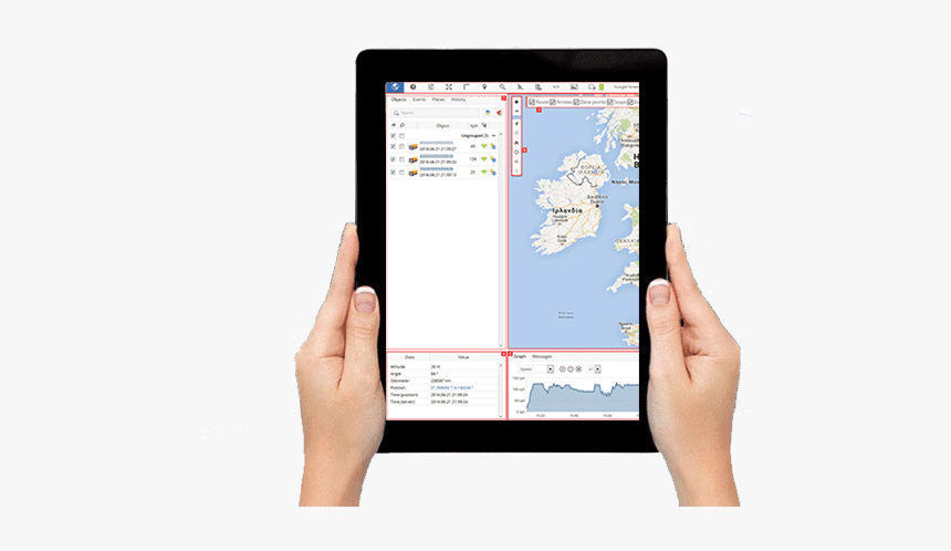 Personal Car Tracking For Tablet - Tablet Computer, HD Png Download