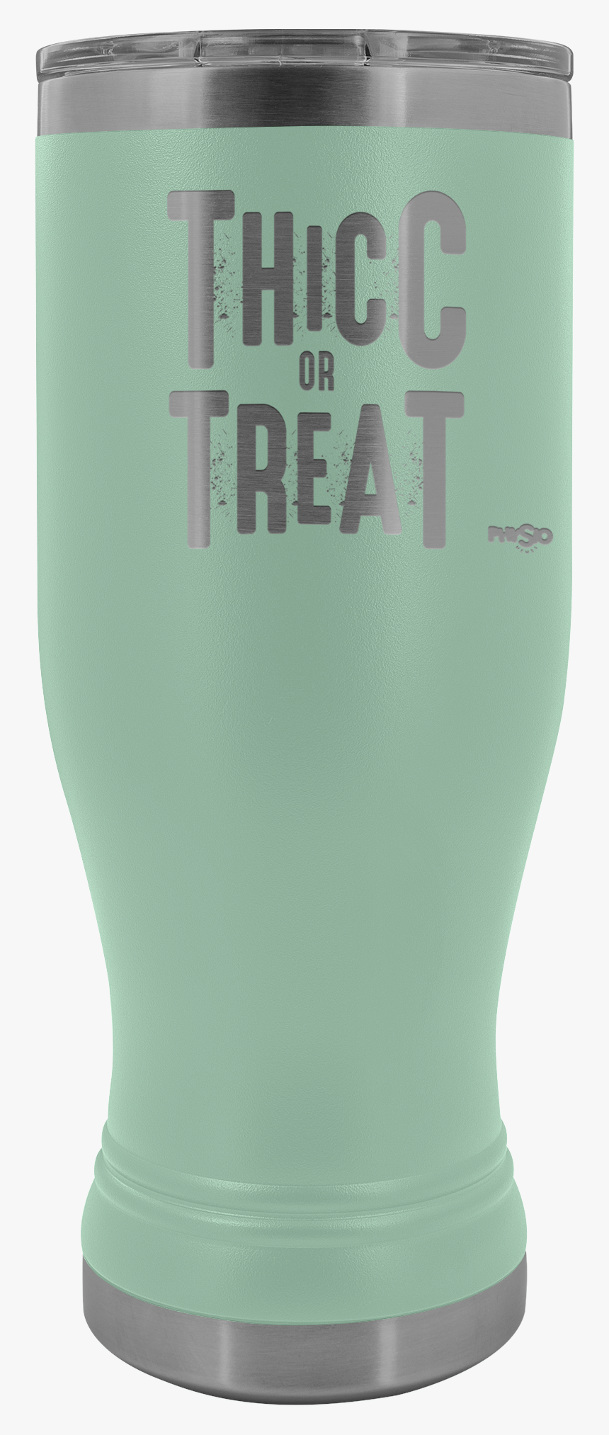 Thicc Or Treat Tumbler - Pint Glass, HD Png Download